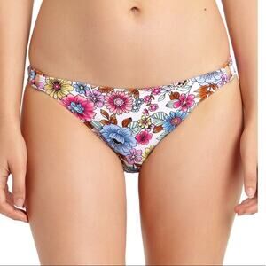 California Waves Floral Bikini Swim Bottom